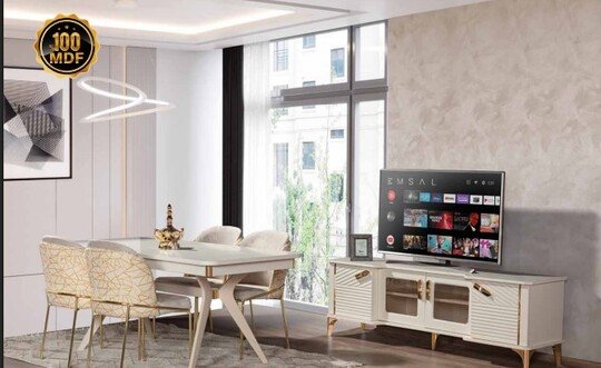 Emsal Alisya Gold Yemek Odası
