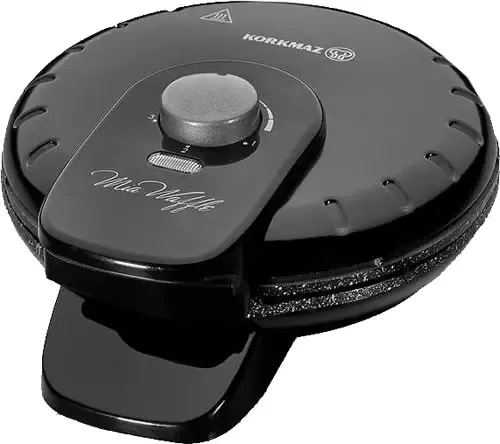 KORKMAZ A319-05 MİA WAFFLE MAKİNESİ SİYAH