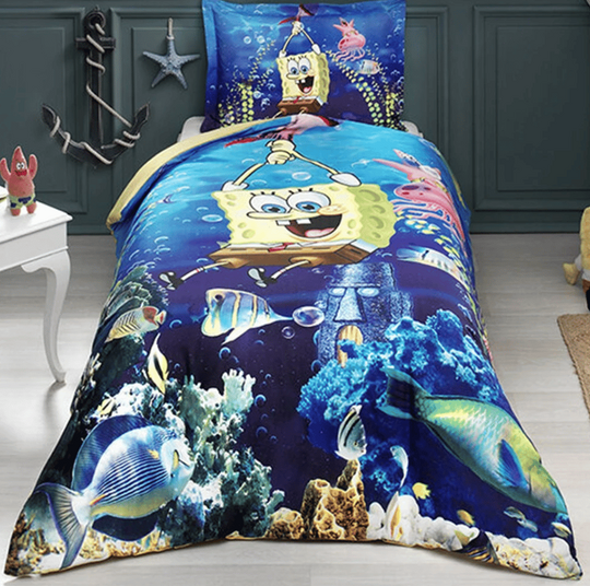 ÖZDİLEK NEV.TK RF TK MAVİ SPONGEBOB AQUA (ÖZEL)