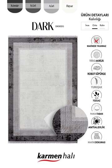 Karmen Dark 002g Halı