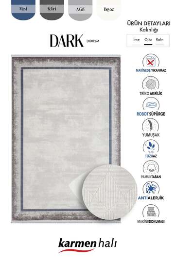 Karmen Dark 012M Halı