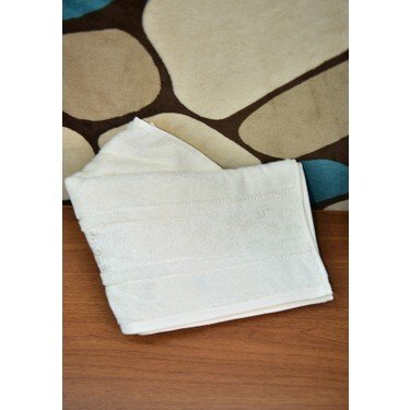 ÖZDİLEK BLOSSOM (BYN) KREM HAVLU 50X80