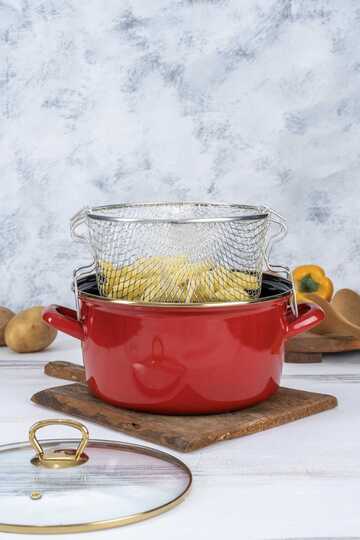 ACAR 358 QUALİTA SAVOR SERİSİ 22 CM KIZARTMA TENC