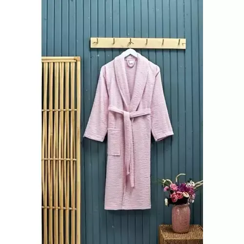 LÖKÇE POLOLİFE PETEK İPEK BORNOZ SETİ