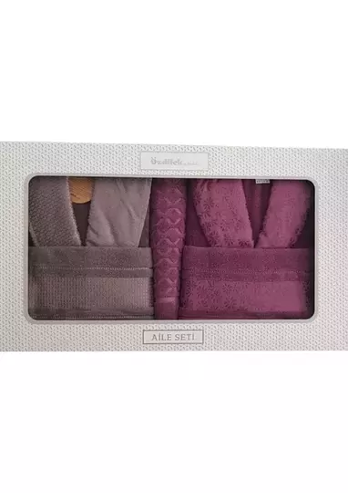 ÖZDİLEK BLOSSOM MÜRDÜM-ANTRASİT HAPPY SET