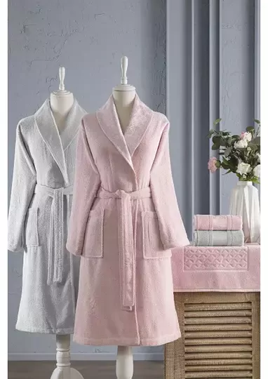 ÖZDİLEK BLOSSOM PEMBE-GRİ HAPPY SET