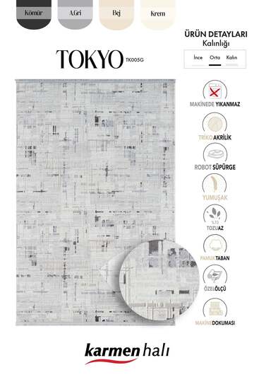 Karmen Tokyo Tk005g Halı