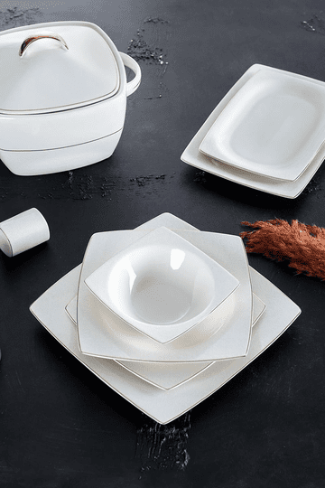 ACAR 353 STORY 60 PRÇ BONE CHİNA YEMEK TKM