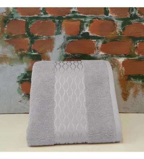 ÖZDİLEK ELİSSA GRİ HAVLU 50X80