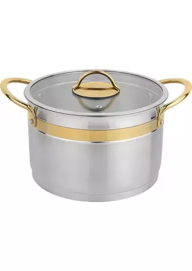SCHAFER GOLDEN LİNE ÇLK TNCERE SET 8 PRÇ İNOX