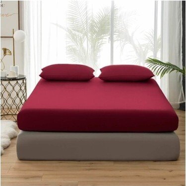 ÖZDİLEK ÇARŞAF FIT. YST.RF 160X200 BORDO TRENDY