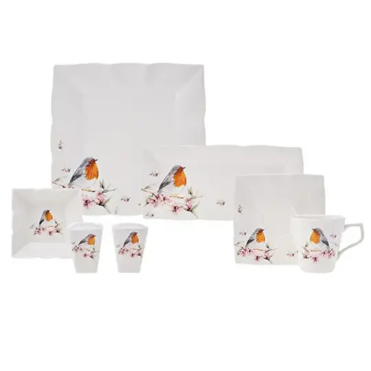 EMSAN KIZIL GERDAN 32 PRÇ KAHVALTI TKM