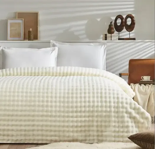 ÖZDİLEK BATTANİYE FLUFFY CK EKRU