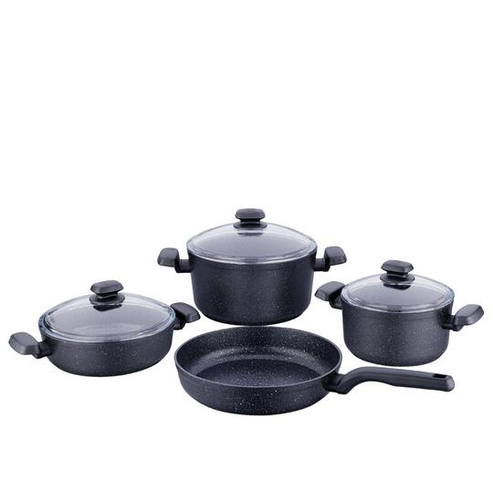 KORKMAZ A2609 ORNELLA 7 PRÇ TENCERE SET