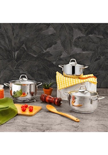 ÖZLİFE GU-517 ADA 3LÜ GÜVEÇ SET SADE