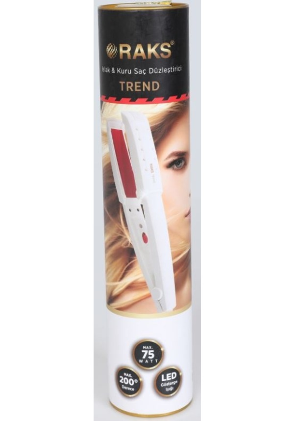 RAKS TREND  SAÇ DÜZLEŞTİRİCİ BEYAZ