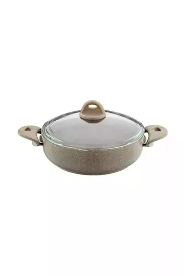 SAFLON 24 CM KARNIYARIK GRANİT TENCERE