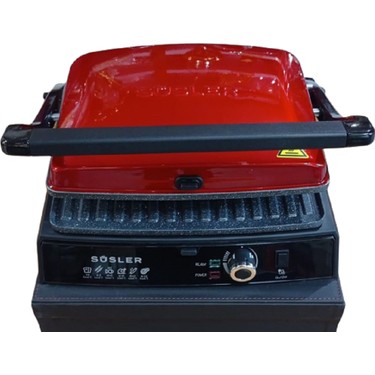 SÜSLER 4010 TOST MAKİNASI KIRMIZI
