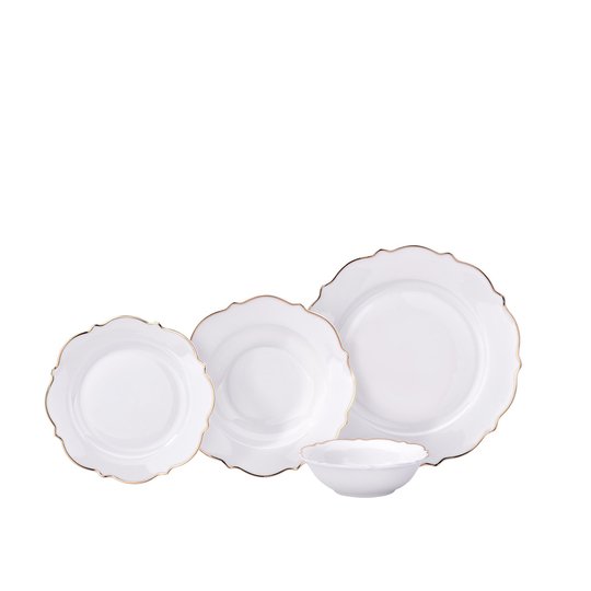 KORKMAZ A8249 ELİZA COLL. 60 PRÇ YEMEK TKM GOLD