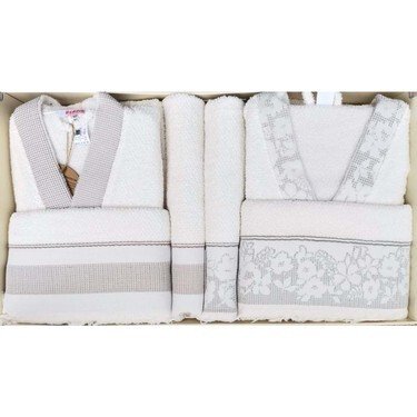 ÖZDİLEK ROMANTİC TOUCH (BYN) KREM-YEŞİL SİLGİ 90*150