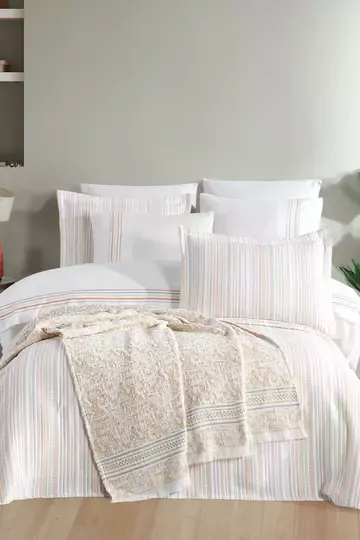 ELART MODERN ÇEYİZ PAKETİ HARMONY TARÇIN (10 PARÇA)