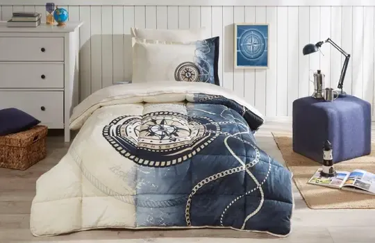 ÖZDİLEK UYKU SETİ RF TK BEJ COMPASS (B)