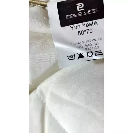 LÖKÇE POLOLİFE YÜN YASTIK