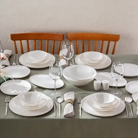 EMSAN ALYA 53 PRÇ BEYAZ GOLD