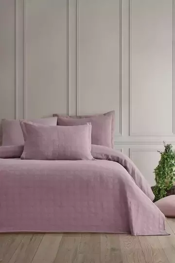 ELART CAPELLA GÜLKURUSU ÇİFT  K. YATAK ÖRTÜSÜ