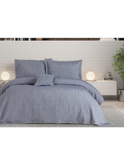 ÖZDİLEK YATAK ÖRTÜSÜ ESSENCE İNDİGO CK