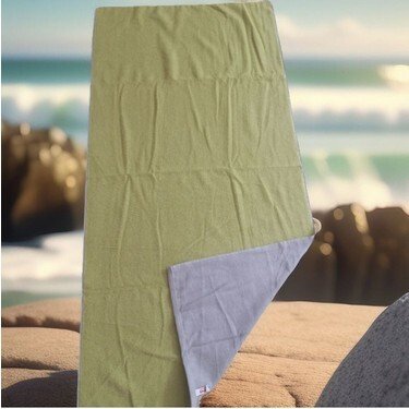 ÖZDİLEK DOUBLE COLOUR YEŞİL-GRİ  70*145