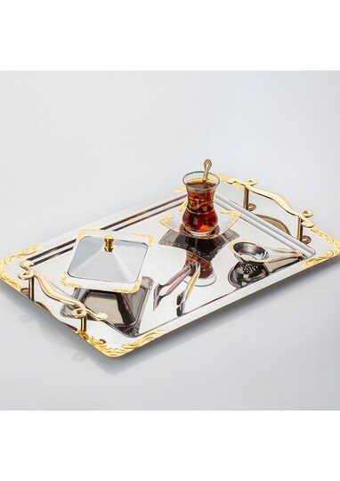 NEHİR LALEZAR ALTIN 40 P ÇAY SET