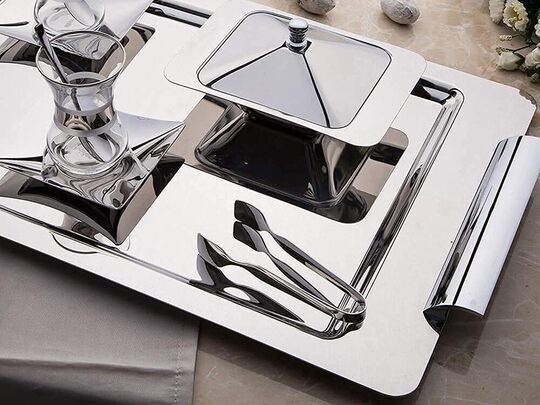 NEHİR TOPKAPI SADE ÇAY TEPSİ