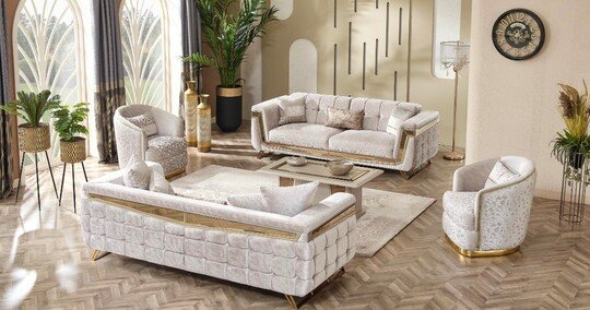 Maximo Milano Gold Koltuk Takımı