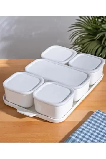 ACAR 6160 NORA COLLECTİON 6LI TEPSİLİ KAHVALTILIK