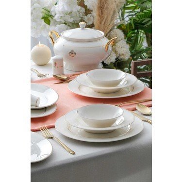 ACAR 6213 ATHENA 12 KİŞİLİK 60 PRÇ PORSELEN YKM TKM