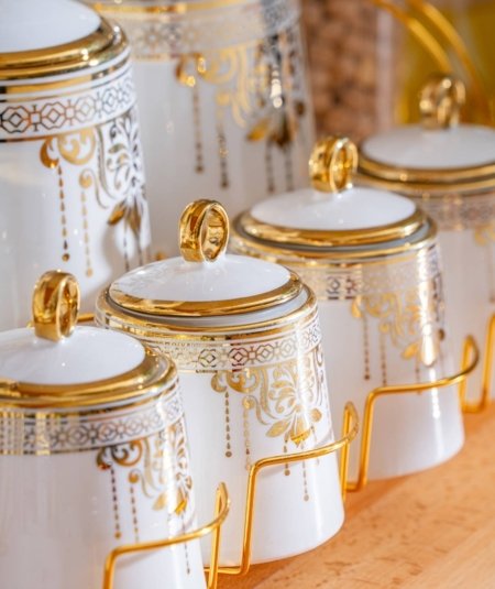 ACAR 6823 GOLDİE GLADY 7Lİ KAVANOZ SET