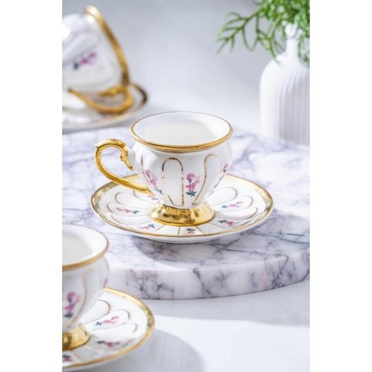 ACAR 6834 SCARLET 6LI KAHVE FİNCAN TKM