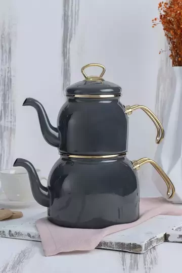 ACAR 351 QUALİTA PETRA EMAYE ÇAYDANLI TKM GRİ