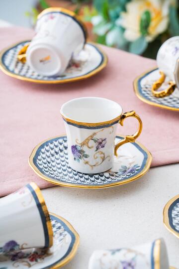 ACAR 6916 BREEZE 6LI KAHVE FİNCAN TKM