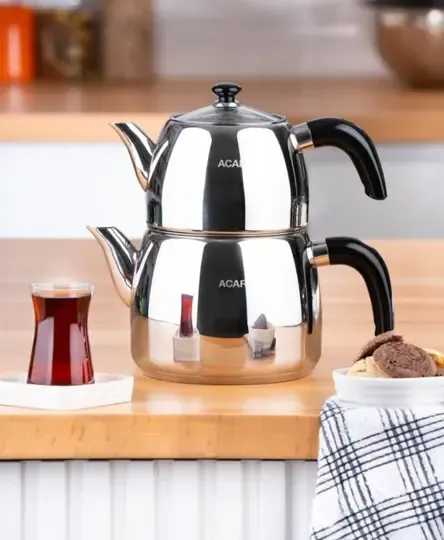 ACAR 6526 KARAT PERLA 16 NO BAKALİT SAP ÇAYDANLIK TKM