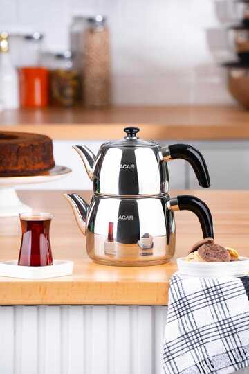 ACAR 6527 KARAT PERLA 18 NO BAKALİT SAP ÇAYDANLIK TKM