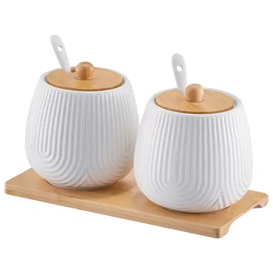 EMSAN TİNA BAHARAT TAKIMI 2 Lİ BEYAZ