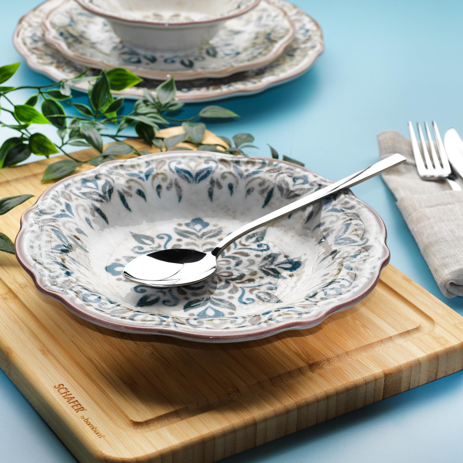 SCHAFER CARNA YEMEK TAKIMI 24 PRÇ KAHVE