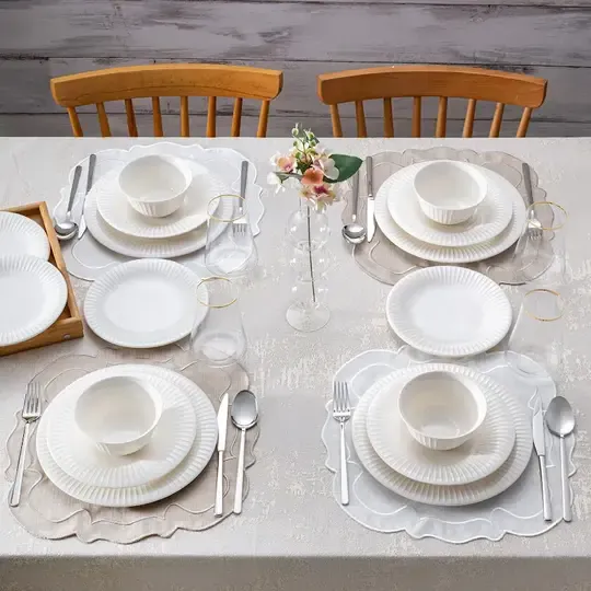 EMSAN SOHO 24 PRÇ 6 KİŞİLİK YMT BEYAZ