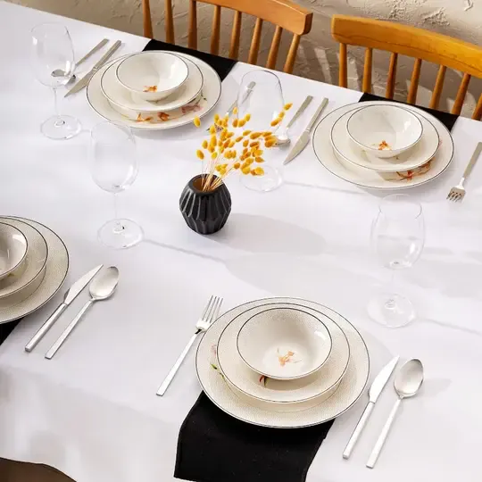 EMSAN NEW BONE NOVA 18 PRÇ 6 KİŞİLİK YEMEK TKM