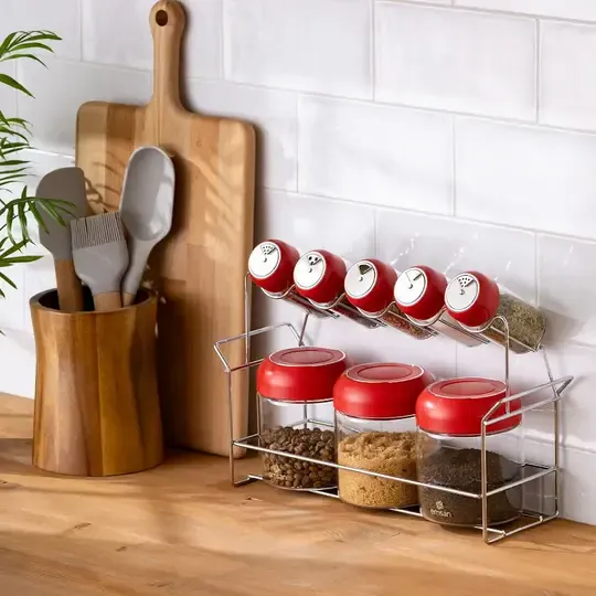 EMSAN SİMPLE STANDLI BAHARATLIK BEYAZ