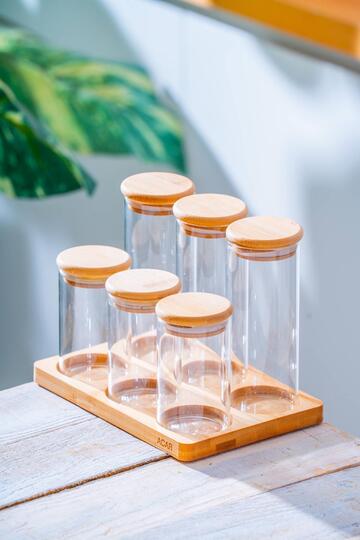 ACAR 7580 MALIBU 6LI BAMBU STANDLI BAHARATLIK