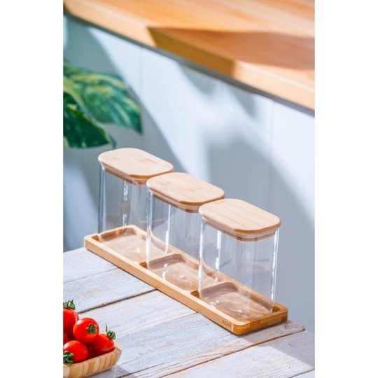 ACAR 7583 MALIBU 3LÜ BAMBU STANDLI BAHARATLIK