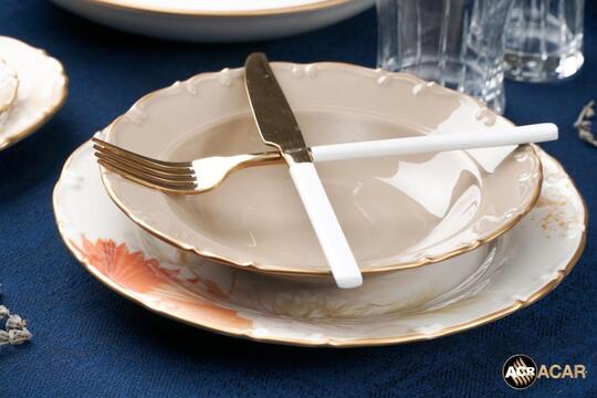 ACAR 12346 29 PRÇ ELENİ YEMEK TAKIMI